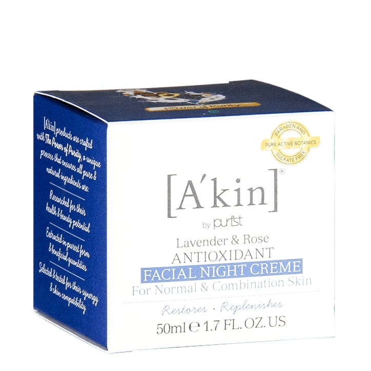A’kin Lavender & Rose Antioxidant Facial Night Crème 50ml-1