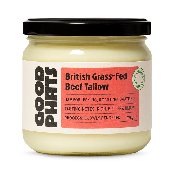 GOOD PHATS Organic British Grass-Fed Beef Tallow - 275g