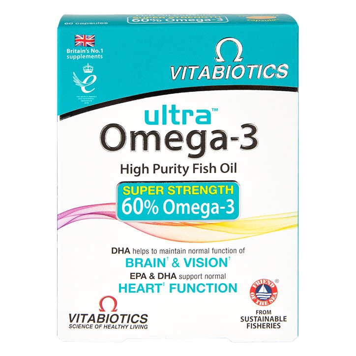 Vitabiotics Ultra Omega-3 60 Capsules-1