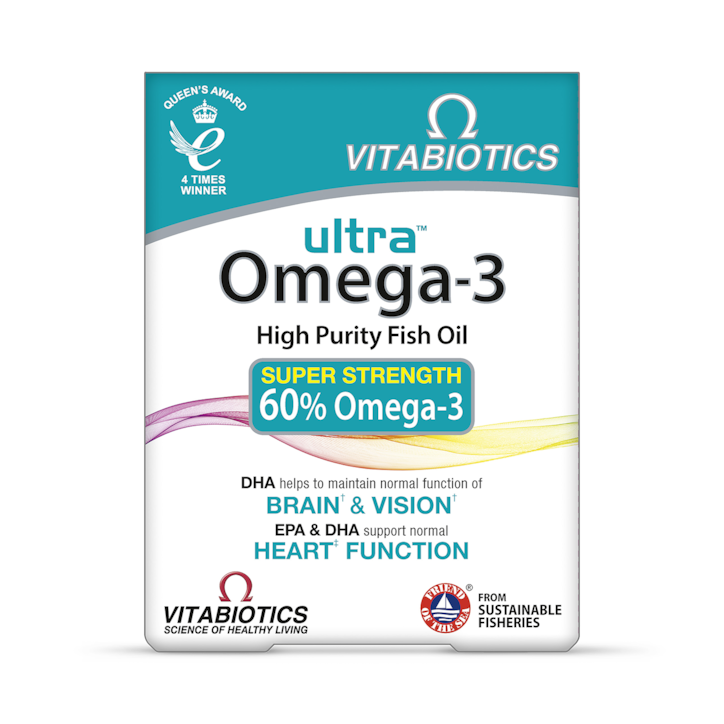 Vitabiotics Ultra Omega-3 60 Capsules image 1