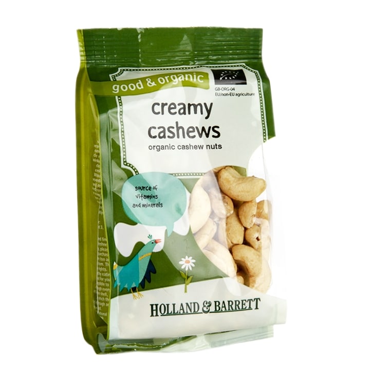 Holland & Barrett Organic Cashew Nuts 100g