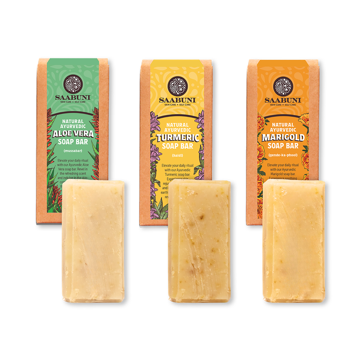 Mini Hand & Body Soap Bar Trio - 40g x 3