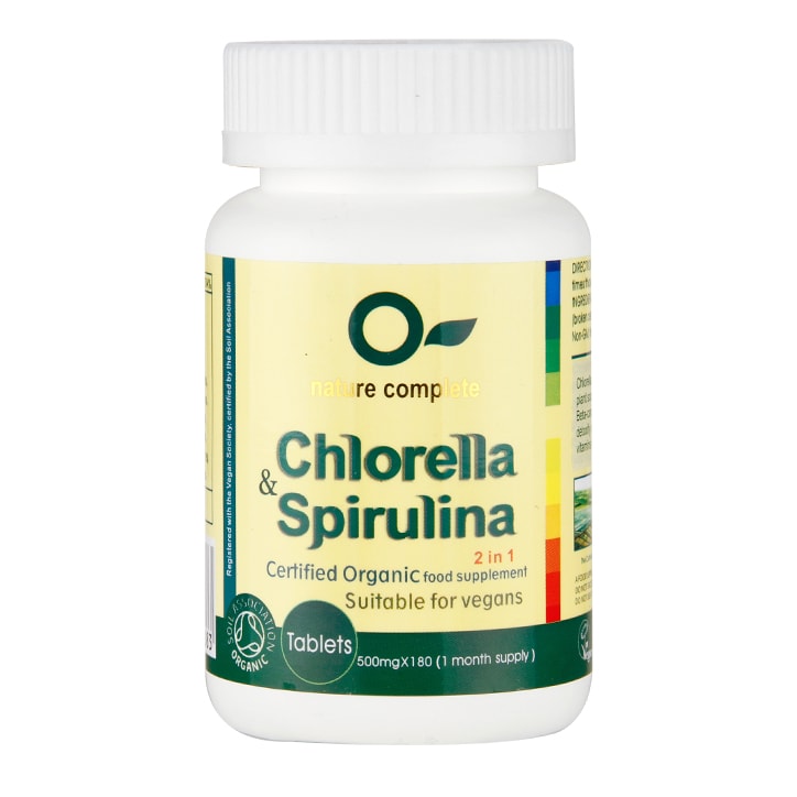 Nature Complete Chlorella & Spirulina 180 Tablets