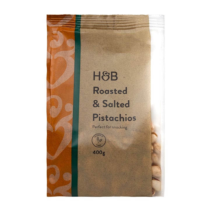 Holland & Barrett Roasted & Salted Pistachio Nuts 400g