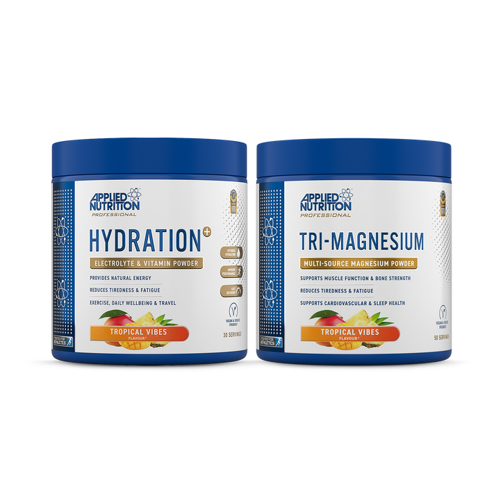 Applied Nutrition Hydration Tropical & Tri Magnesium Tropical Vibes - Joint & Muscle Support - 1 Bundle