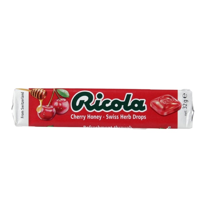Ricola Cherry Honey Swiss Herb Drops Stick 32g image 1