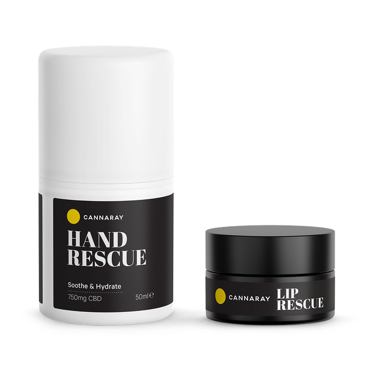Cannaray Lip Balm & Hand Cream Bundle
