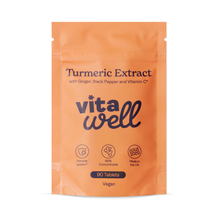 Vitawell Turmeric & Black Pepper 90s 90Tablets