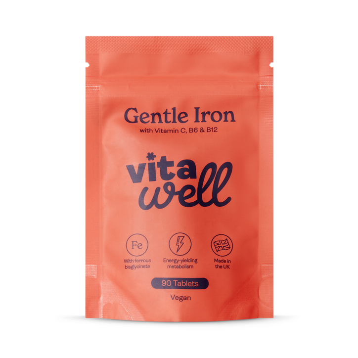 Vitawell Gentle Iron 90 Vegan Tablets