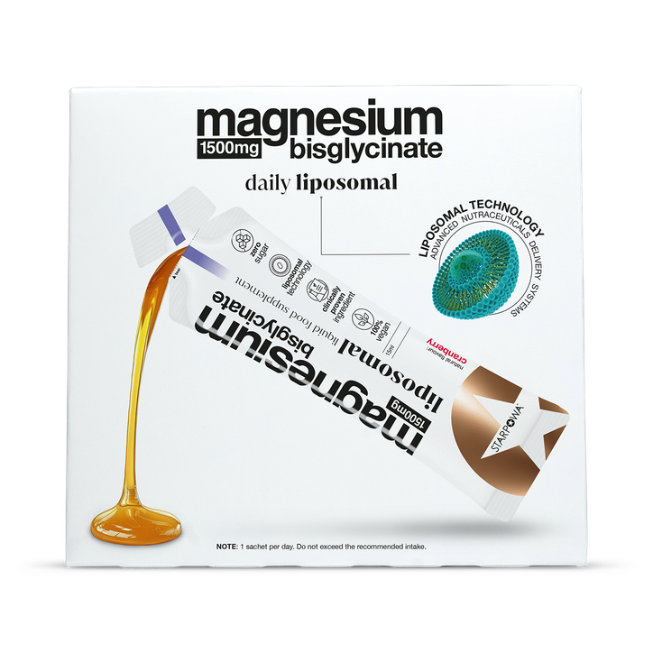 Starpowa Magnesium Liquid Liposomal Cranberry 1500 mg 14 Sachets image 4