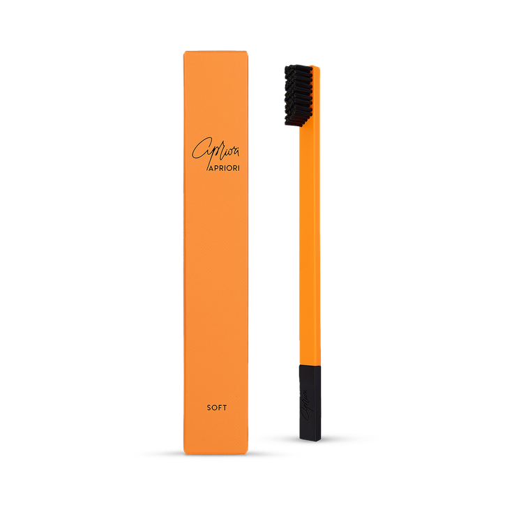 APRIORI Tangerine Glow Soft Toothbrush