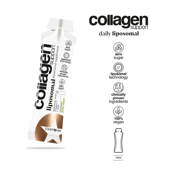 Starpowa Vegan Collagen Liquid Liposomal Green Apple 1 Sachet image 4