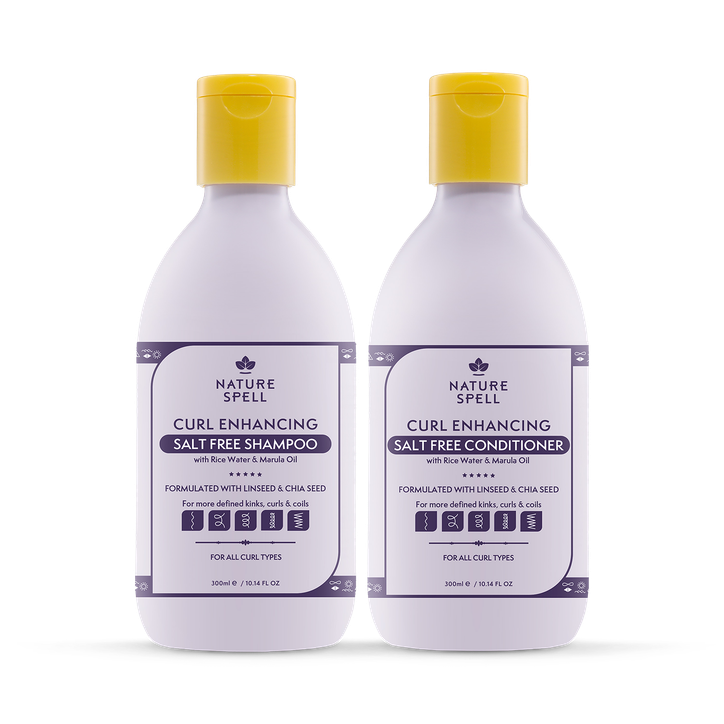 Nature Spell Curl Enhancing Shampoo & Conditioner Duo 300 ml X 2