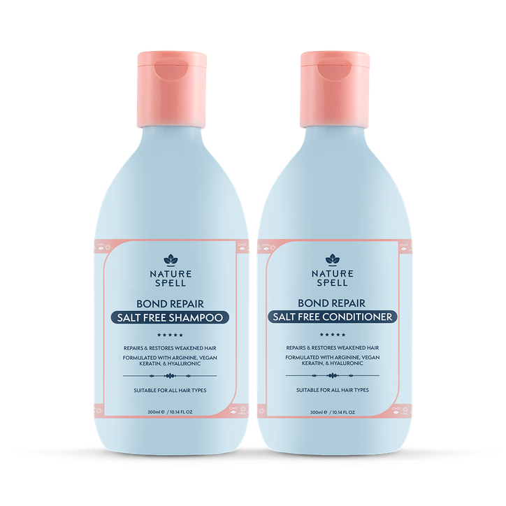 Nature Spell Bond Repair Shampoo & Conditioner Duo 300ml X 2