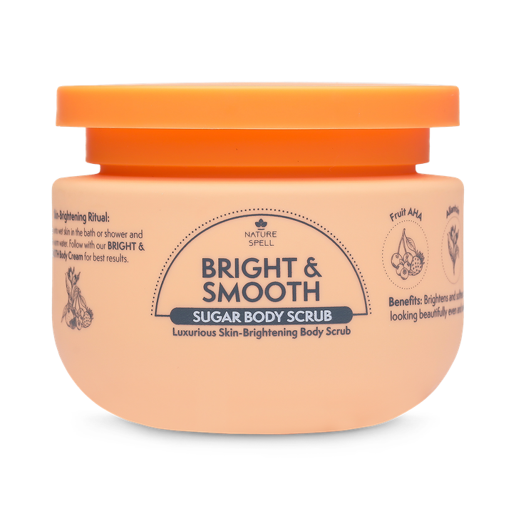 Nature Spell Bright & Smooth Sugar Body Scrub 250ml