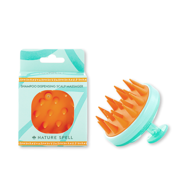 Nature Spell Shampoo Dispensing Scalp Massager