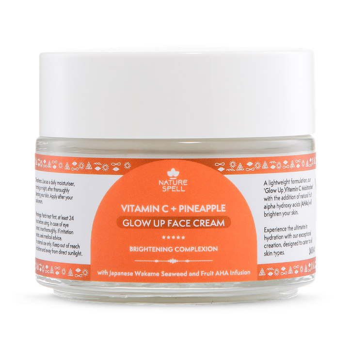 Nature Spell Vitamin C + Pineapple Glow Up Face Cream 100ml