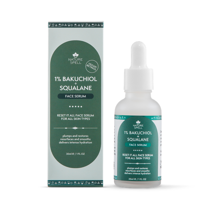 Nature Spell - 1% Bakuchiol + Squalane Face Serum - 30ml