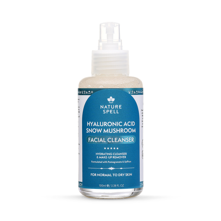 Nature Spell - Hyaluronic Acid Snow Mushroom Facial Cleanser - 100ml