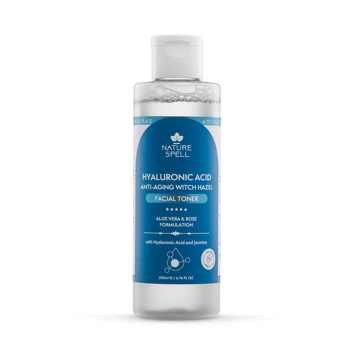 Nature Spell Hyaluronic Acid Hydrating Witch Hazel Facial Toner 200ml