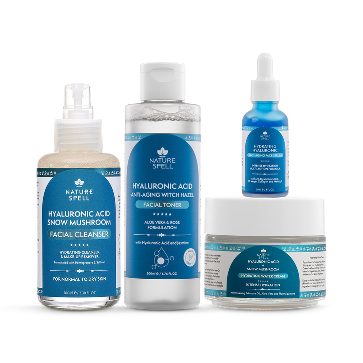 Nature Spell - Hydrating Hyaluronic + Snow Mushroom Skincare Set