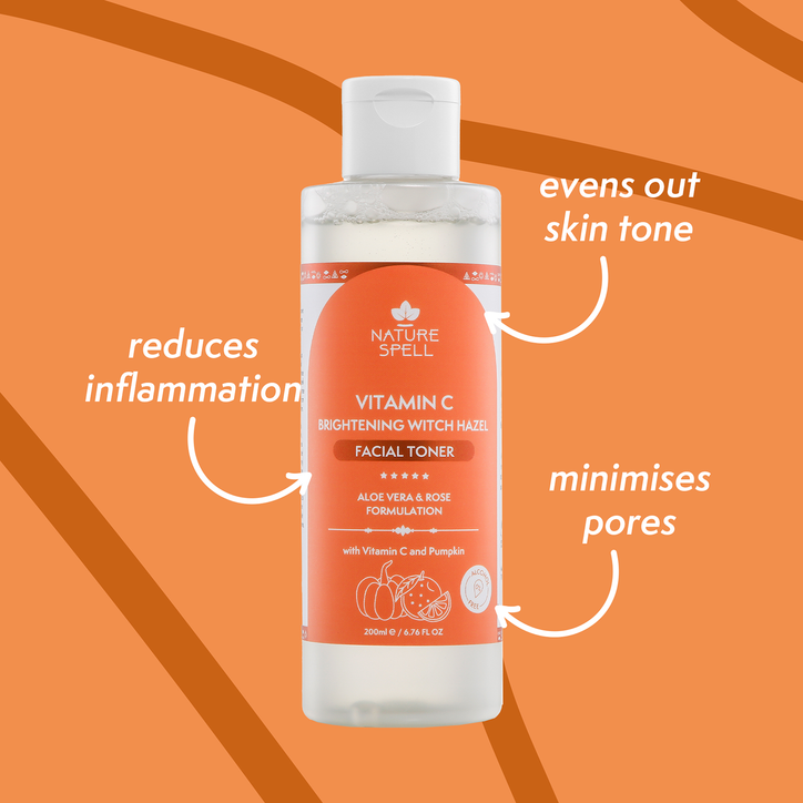 Nature Spell Vitamin C Brightening Witch Hazel Facial Toner 200ml image 5