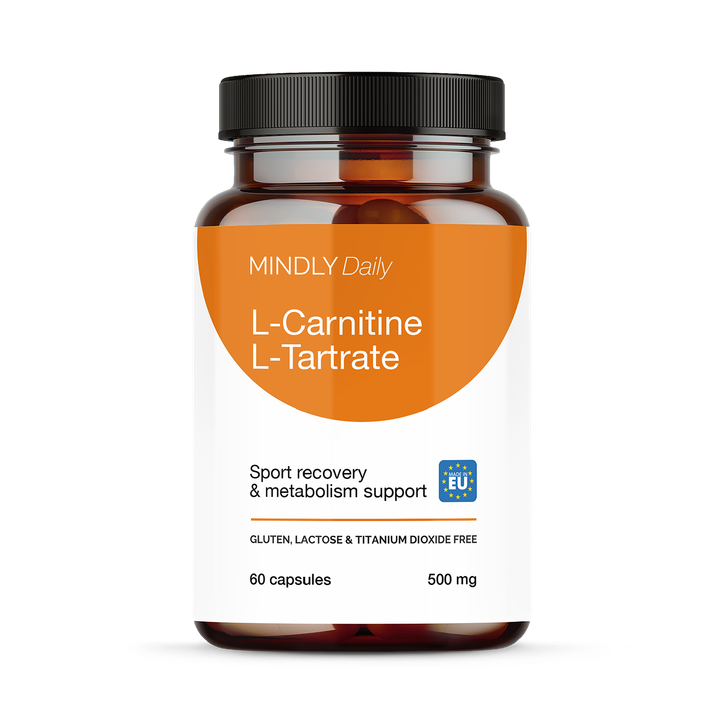 L-carnitine L-tartrate 500 mg 60 capsules