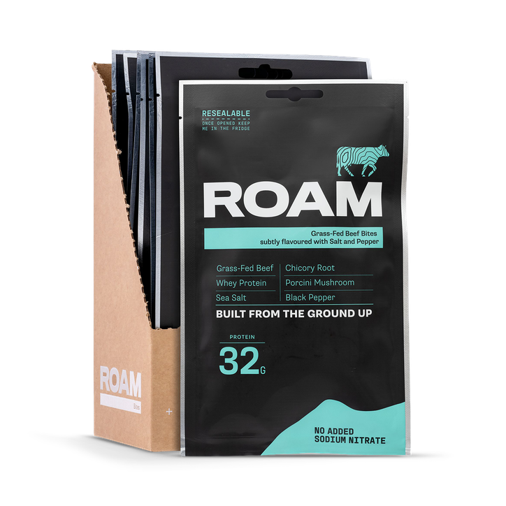 ROAM Salt & Pepper Beef Bites - 6 x 70g Bag