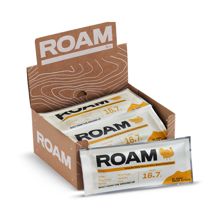 ROAM Lemon & Herb Turkey Bar - 6 x 45g Bar