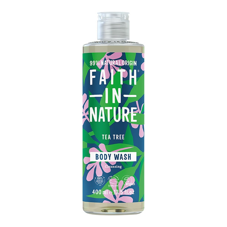 Faith in Nature Tea Tree Body Wash 400ml-1