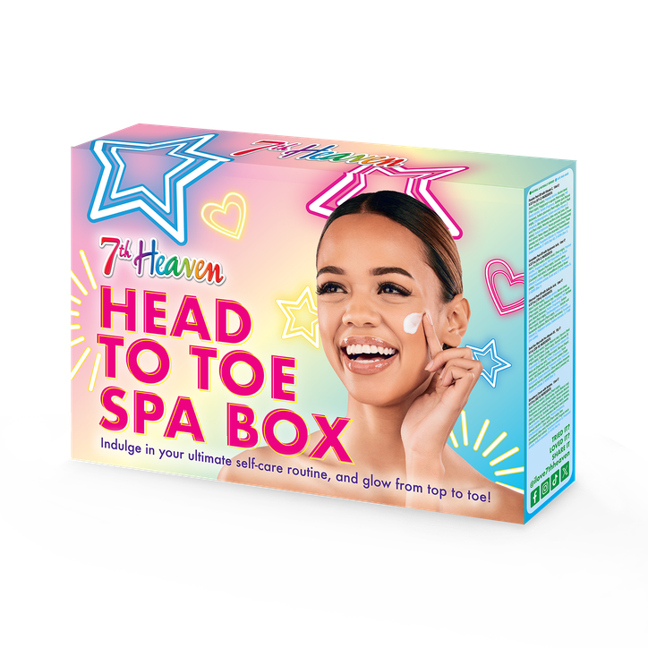 7th Heaven Head to Toe Spa Set - Skincare Gift Set