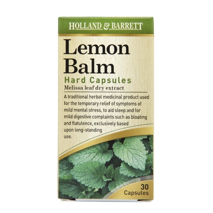 Holland & Barrett Lemon Balm 245mg 30 Capsules-1