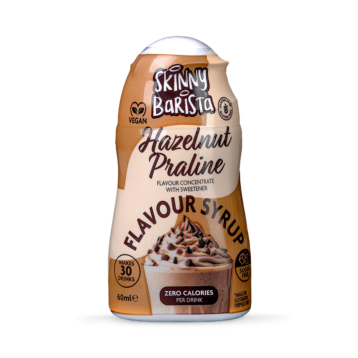 Hazelnut Barista Shot Sugar Free Skinny Coffee Syrup - 60ml