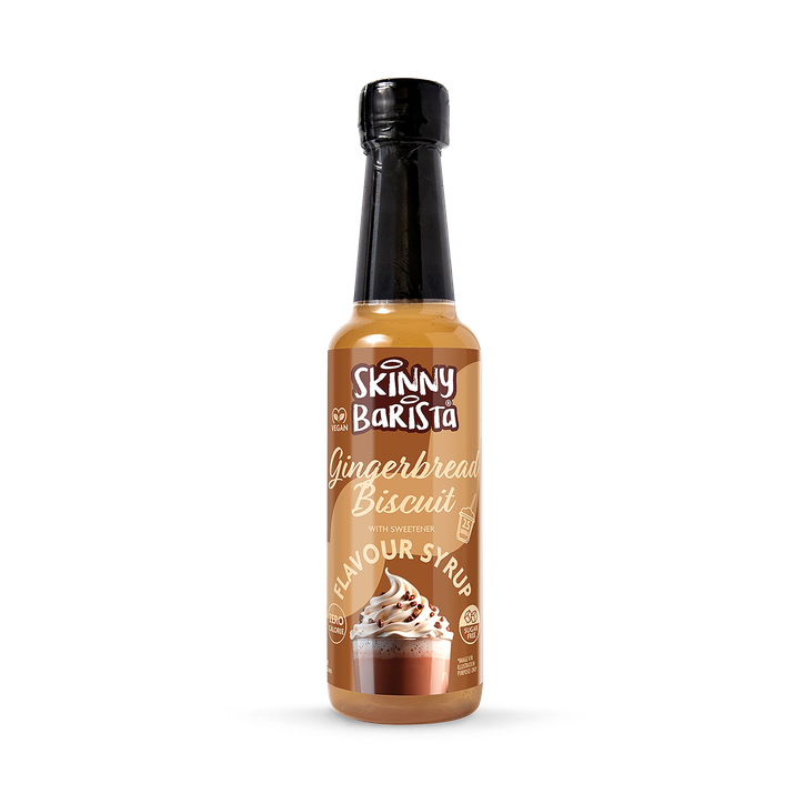 Gingerbread Syrup - Zero Calorie Sugar Free Skinny Coffee Syrup - 250ml