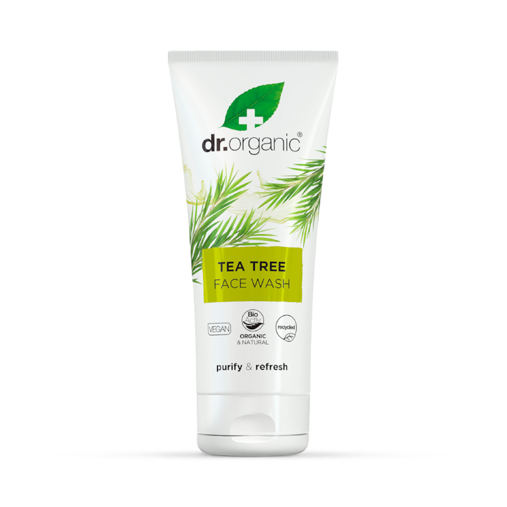 Dr Organic Tea Tree Face Wash 200ml