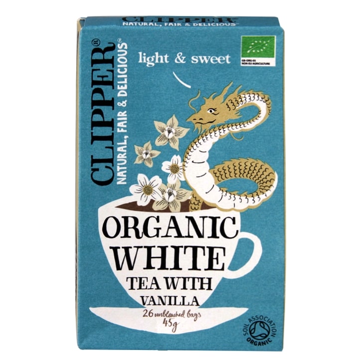 Clipper Organic White Tea with Vanilla 26 Tea Bags-1