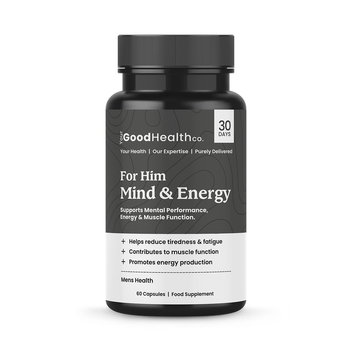 Your Good Health Co For Him Mind & Energy+ 60 Capsules
