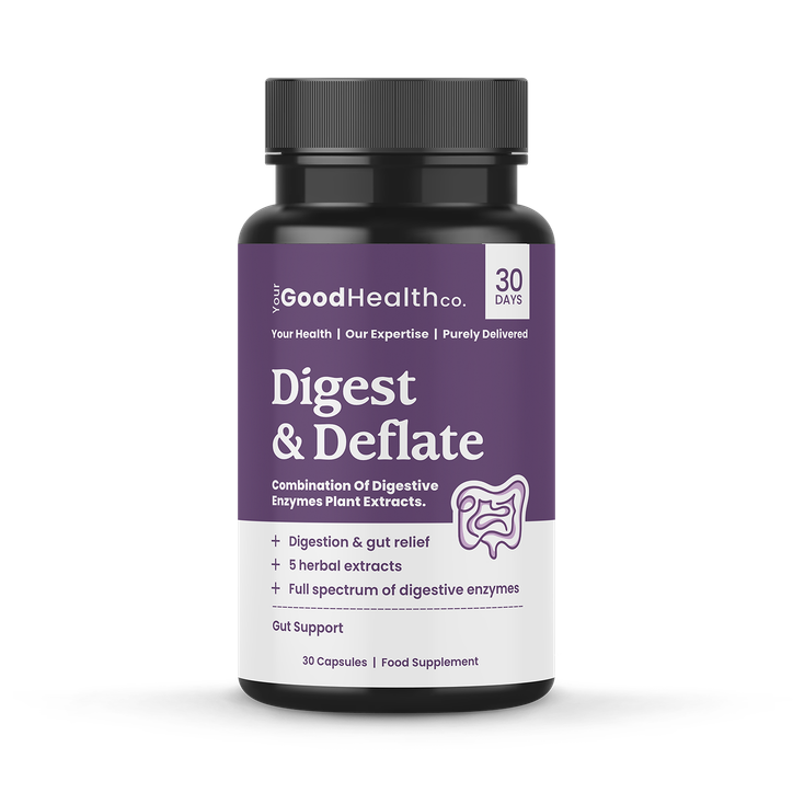 Your Good Health Co Digest and Deflate 30 Capsules