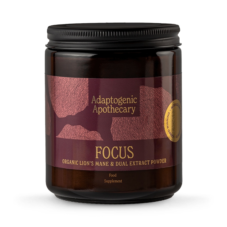 Adaptogenic Apothecary Focus - Powder For Improved Mental Performance and Gut Health 60g