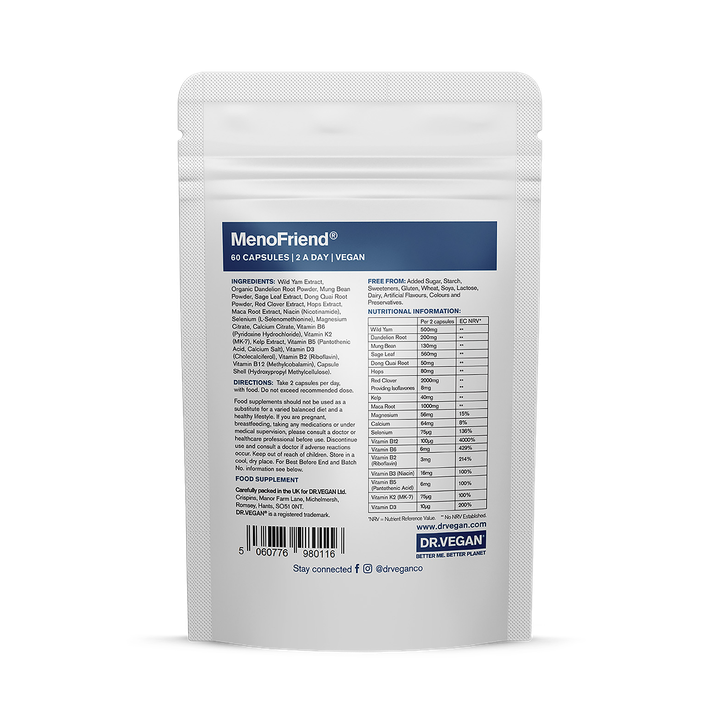 Dr. VEGAN MenoFriend 60 Capsules image 2