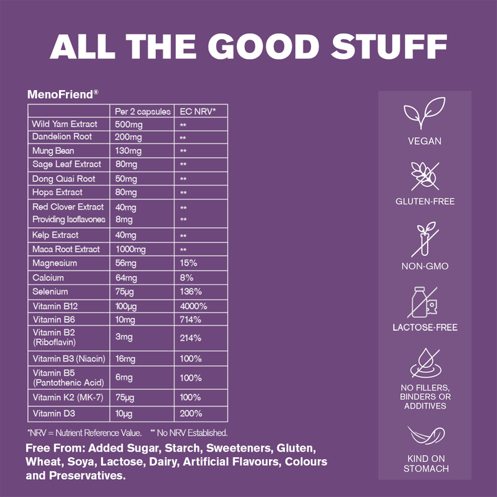 Dr. VEGAN MenoFriend 60 Capsules image 6