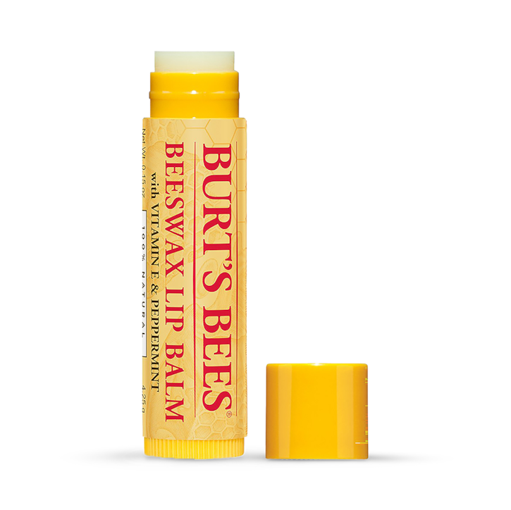 Burt's Bees 100% Natural Lip Balm Beeswax 4.25g image 1