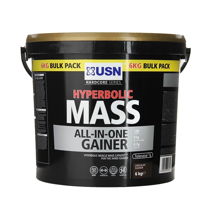 USN Hyperbolic Mass Chocolate 6000g Powder image 1