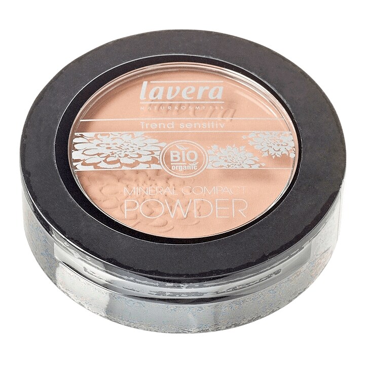 Lavera Trend Sensitiv Mineral Compact Powder 02 Warm Beige image 1