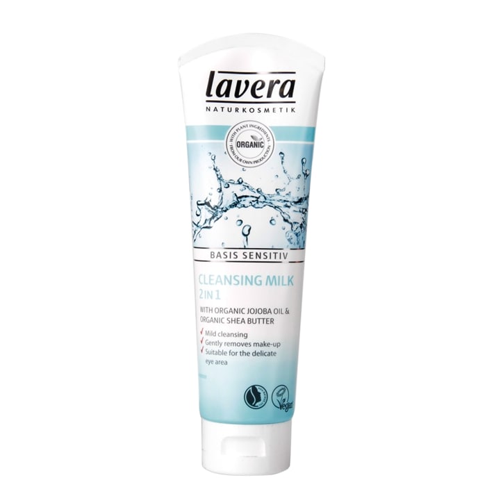 Lavera Basis Sensitiv 2in1 Cleansing Milk 125ml-1