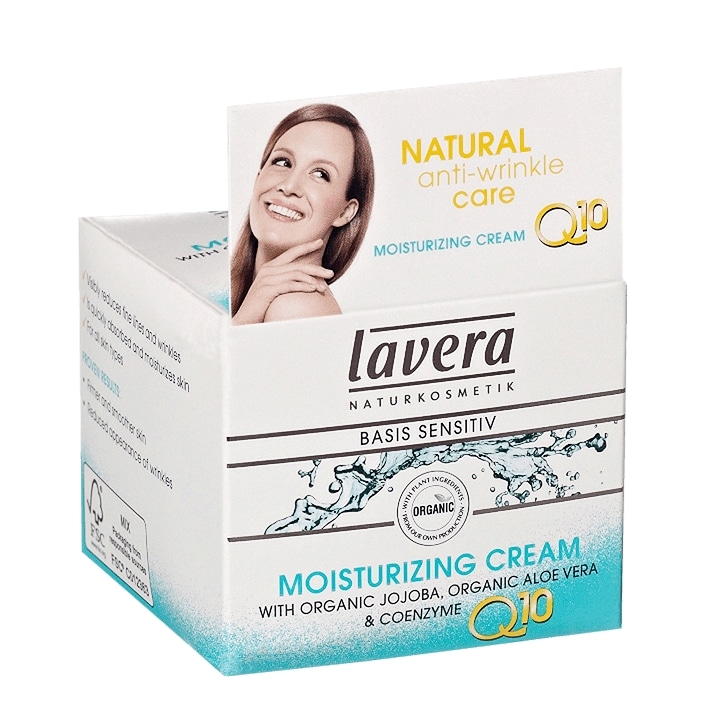 Lavera Basis Sensitiv Moisturising Cream with Q10 50ml-1