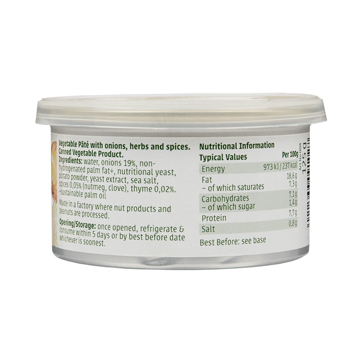 Granovita Vegetable Pate 125g image 2