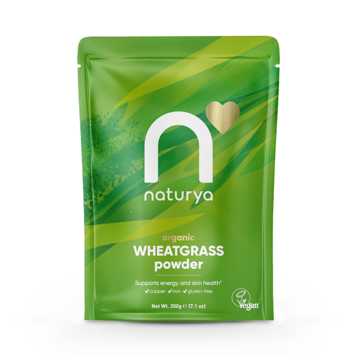 Naturya Organic Wheatgrass Powder 200g image 1