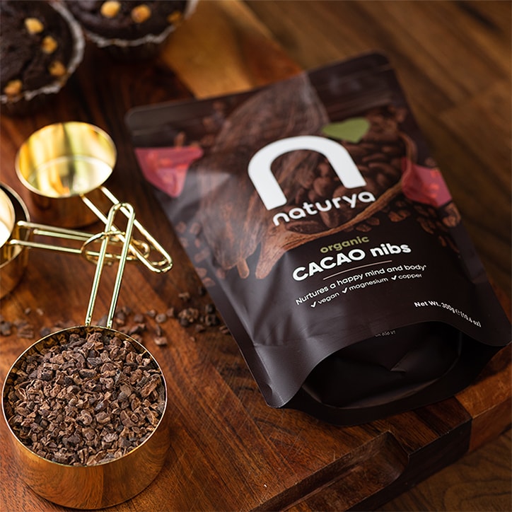 Naturya Organic Cacao Nibs 300g-3