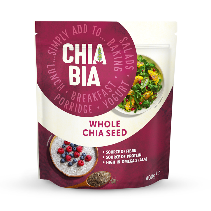 Chia Bia 100% Natural Whole Chia Seed 400g image 1